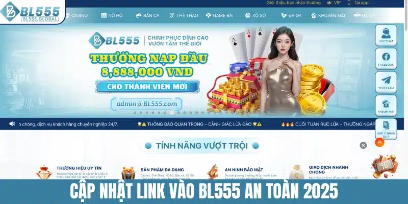 Cập nhật link vào BL555 an toàn 2025